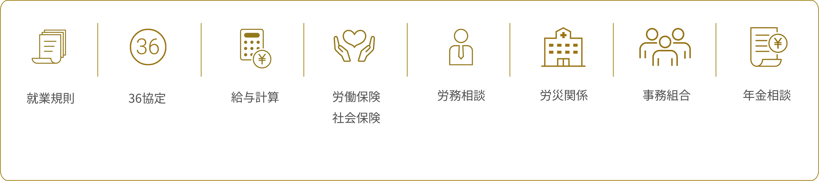 社会保険労務士業務一覧